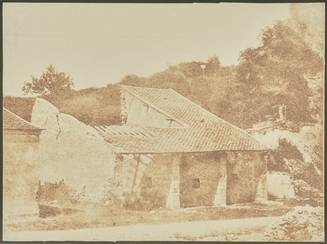[Casa di campagna in rovina] da Hippolyte Bayard