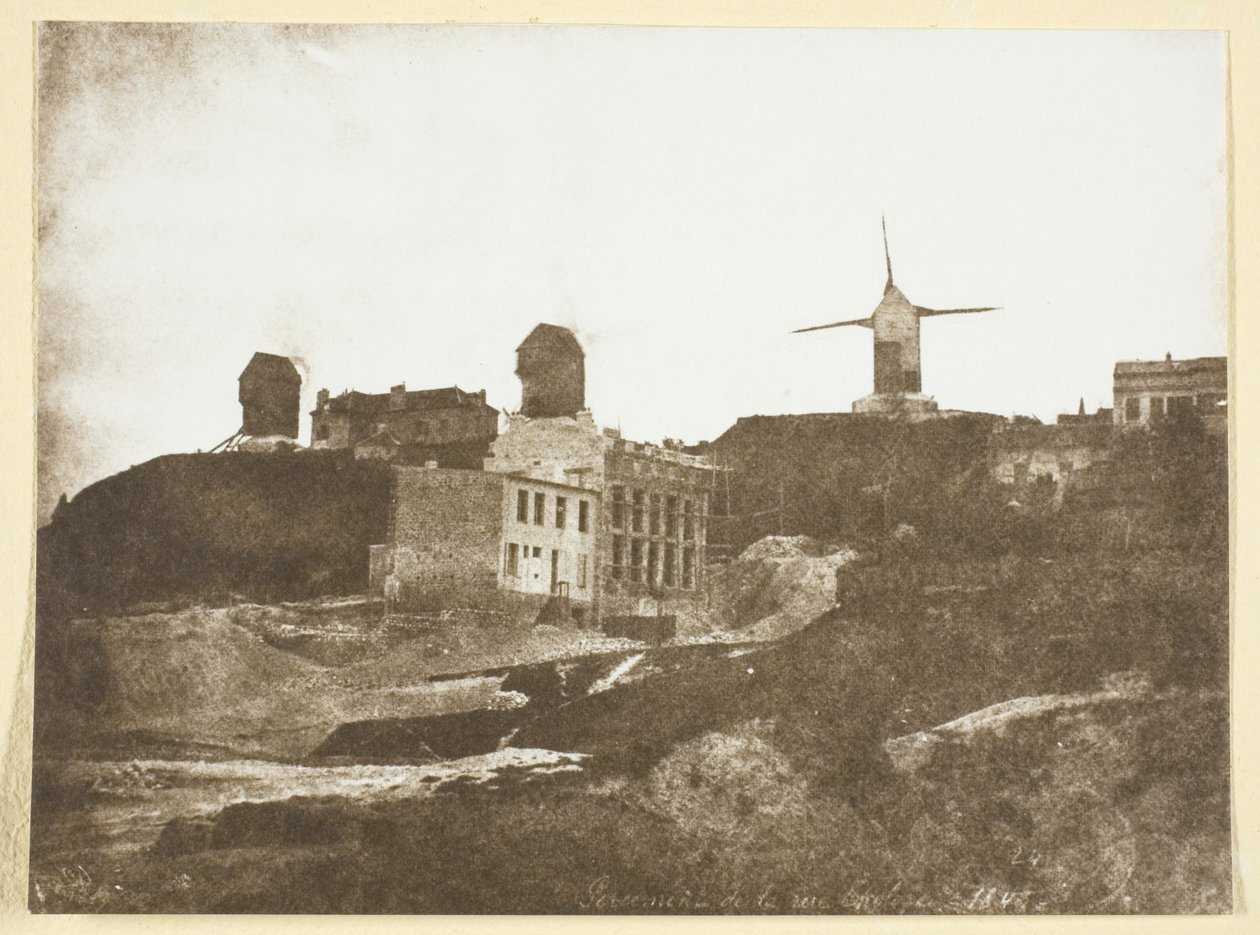 Moulins de Montmartre da Hippolyte Bayard