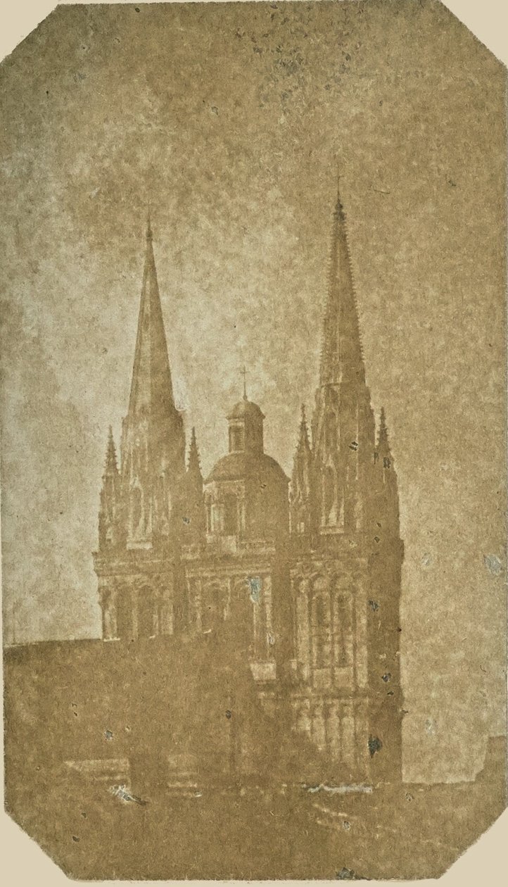 [Guglie della cattedrale di Saint Maurice, Angers]. da Hippolyte Bayard