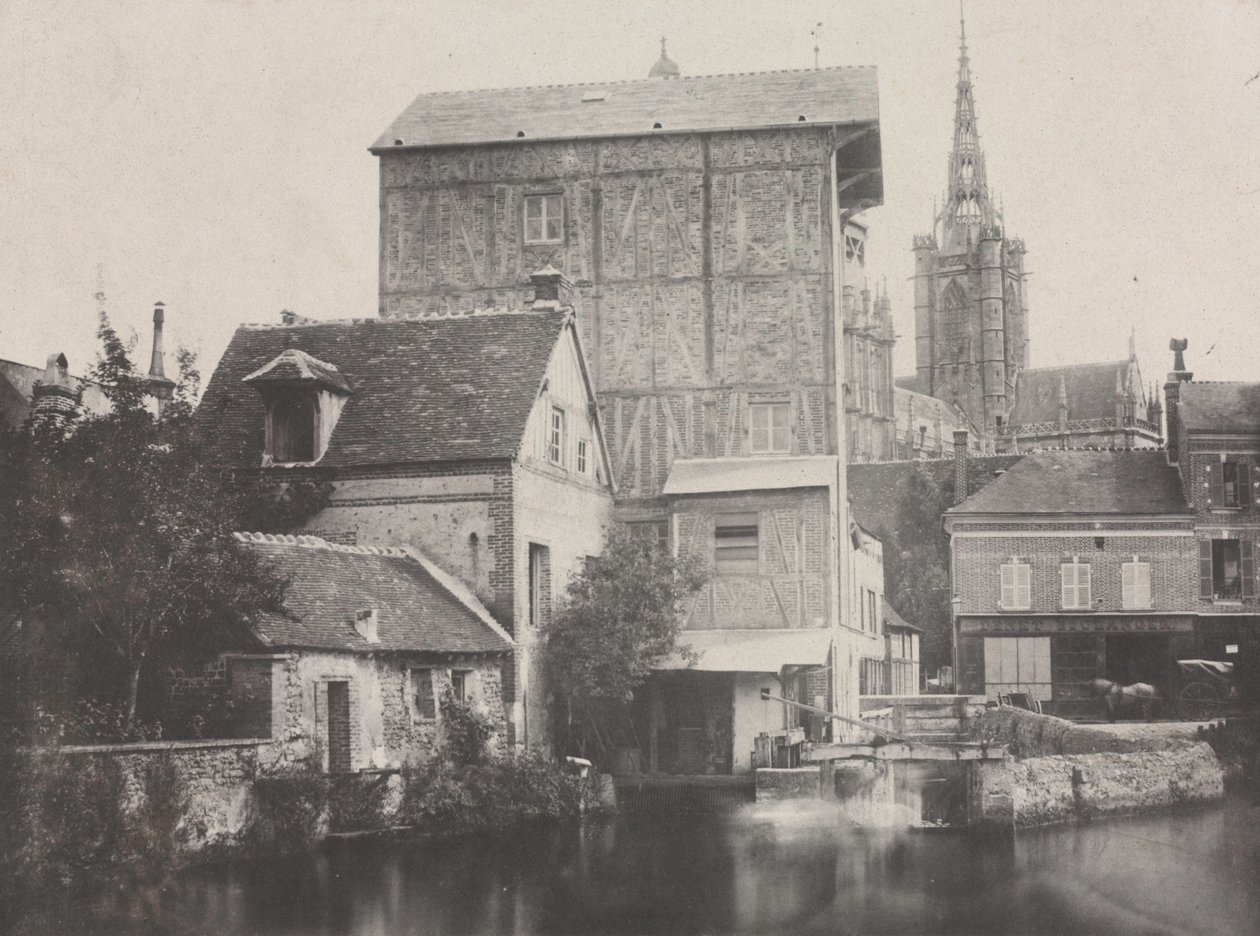 Veduta di Évreux, 1850 da Hippolyte Bayard