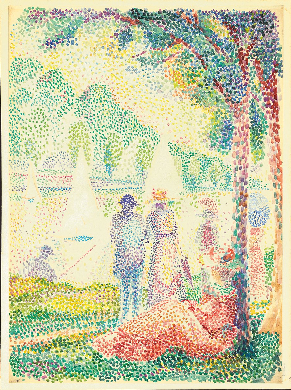 Nel parco da Hippolyte Petitjean
