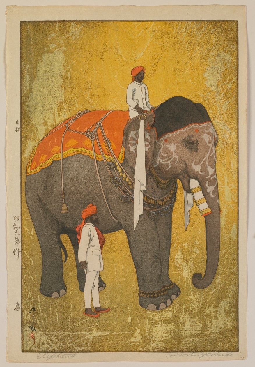 Elefante, era Showa da Hiroshi Yoshida