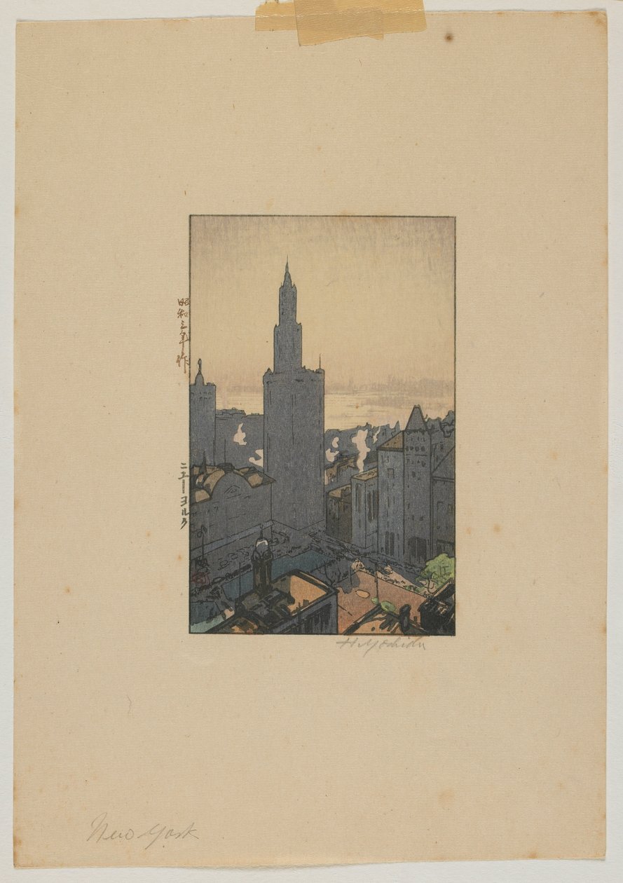 New York, era Showa da Hiroshi Yoshida