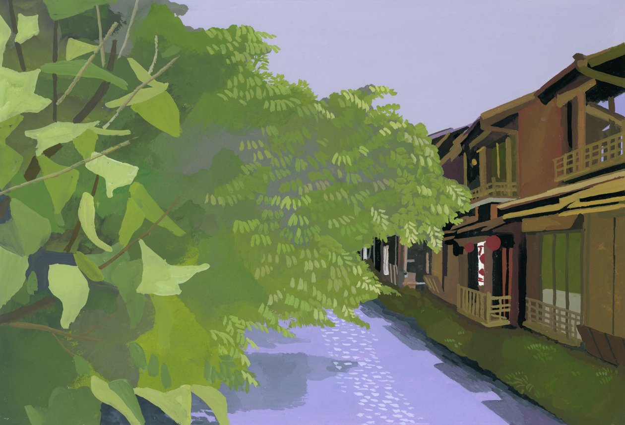 Fiume Takase a Kyoto da Hiroyuki Izutsu