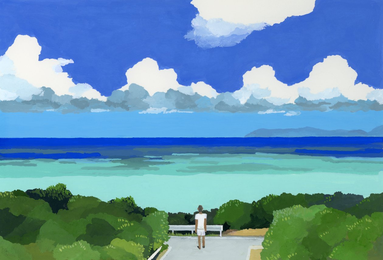 Il mare di Okinawa, 2016 da Hiroyuki Izutsu