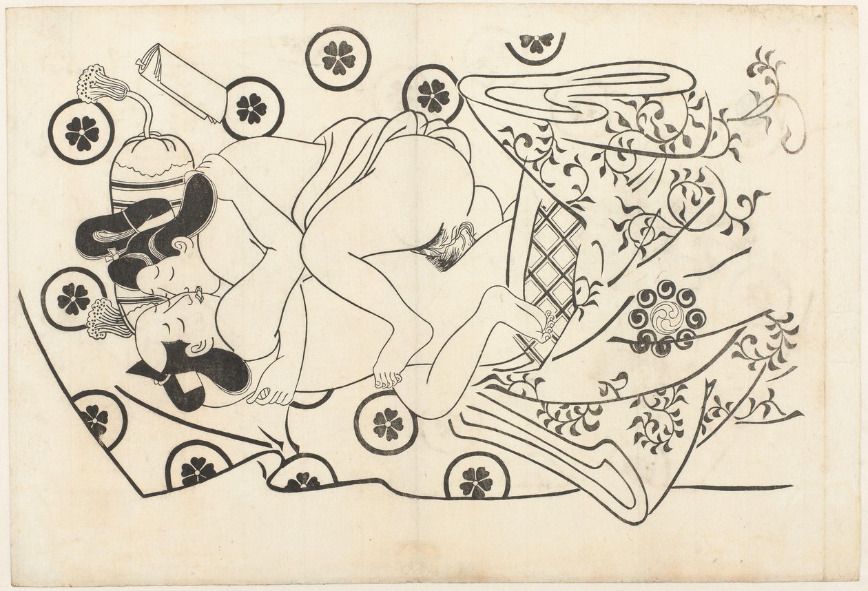Rappresentazione erotica da Hishikawa Moroshige (attributed to)