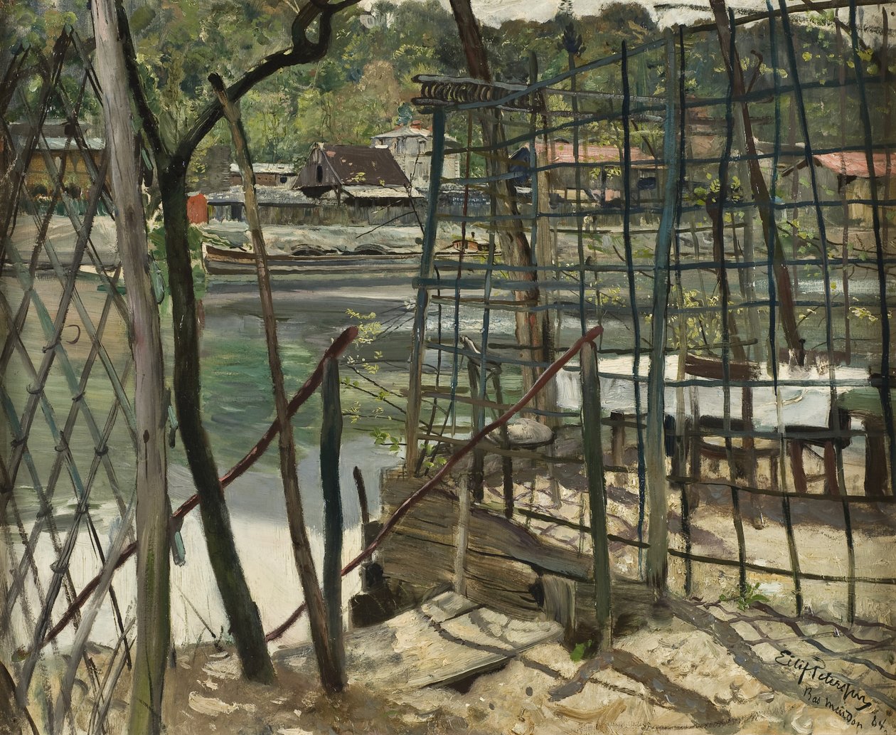 Paesaggio da Meudon, Francia da Hjalmer Eilif Emanuel Peterssen