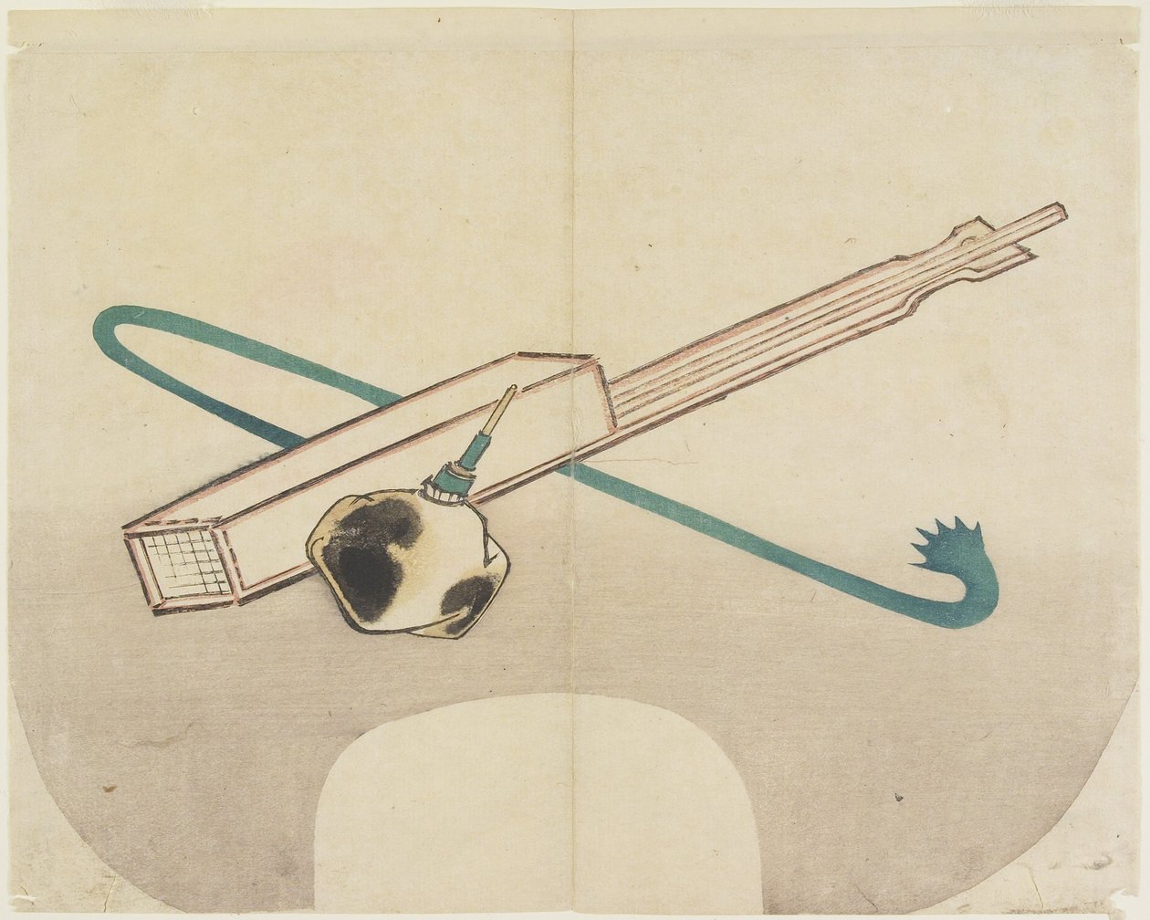 (Produttore di gelatina-noodle), c. 1830 da Hogyoku