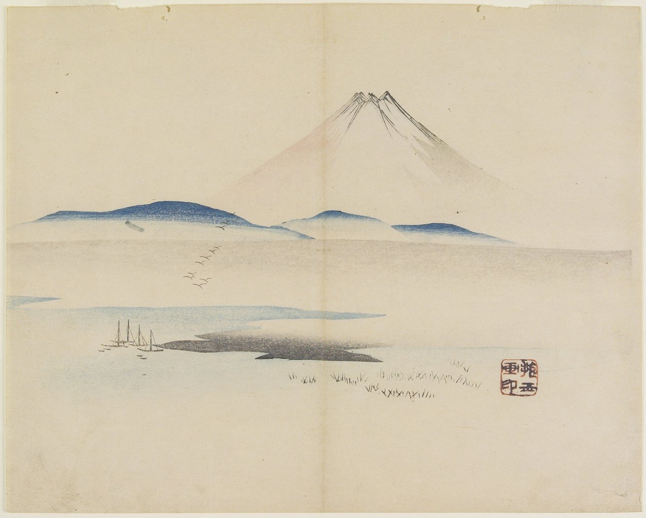 (Monte Fuji), c. 1830 da Hogyoku