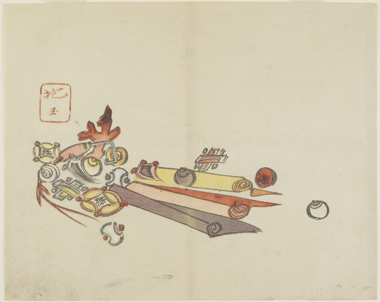 Ornamenti del Carro di Festa, c. 1830 da Hogyoku
