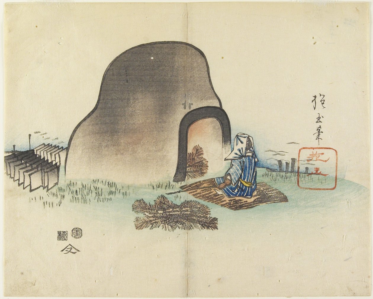 (Fabbricante di piastrelle), 1830 da Hogyoku