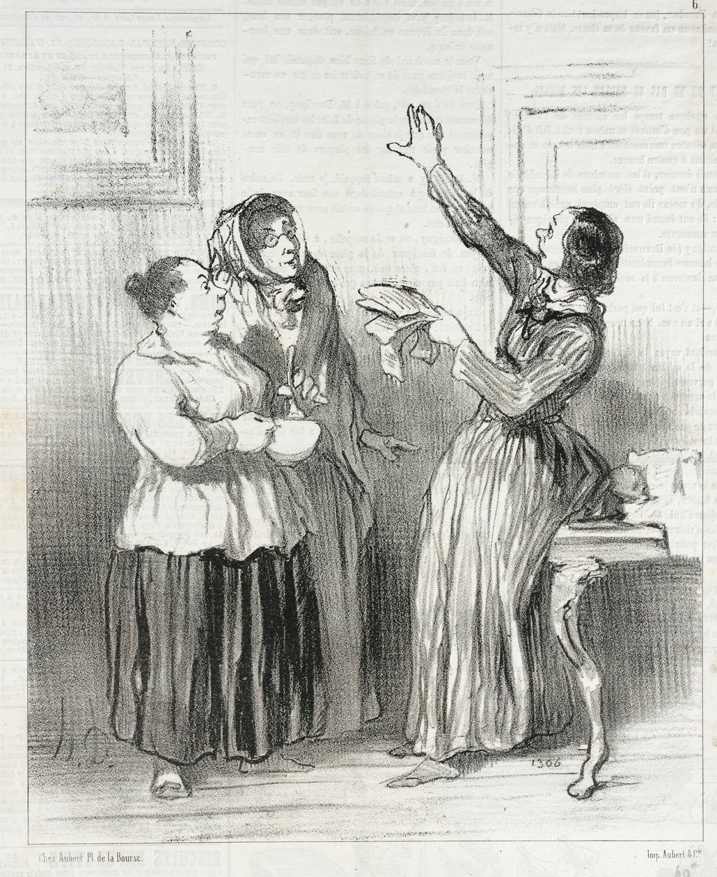 ...questa è la donna oggi nella società da Honoré Daumier