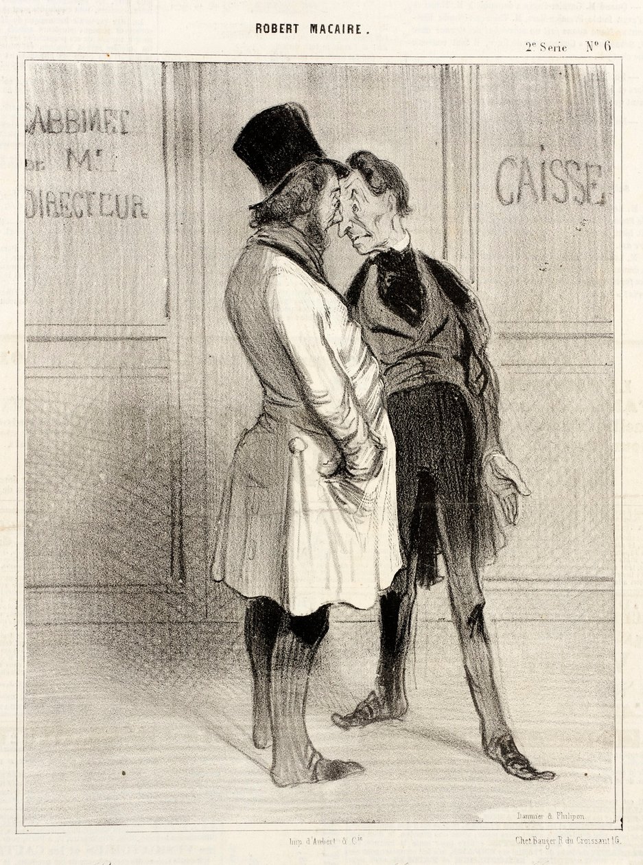 Ebbene! mio caro Direttore da Honoré Daumier