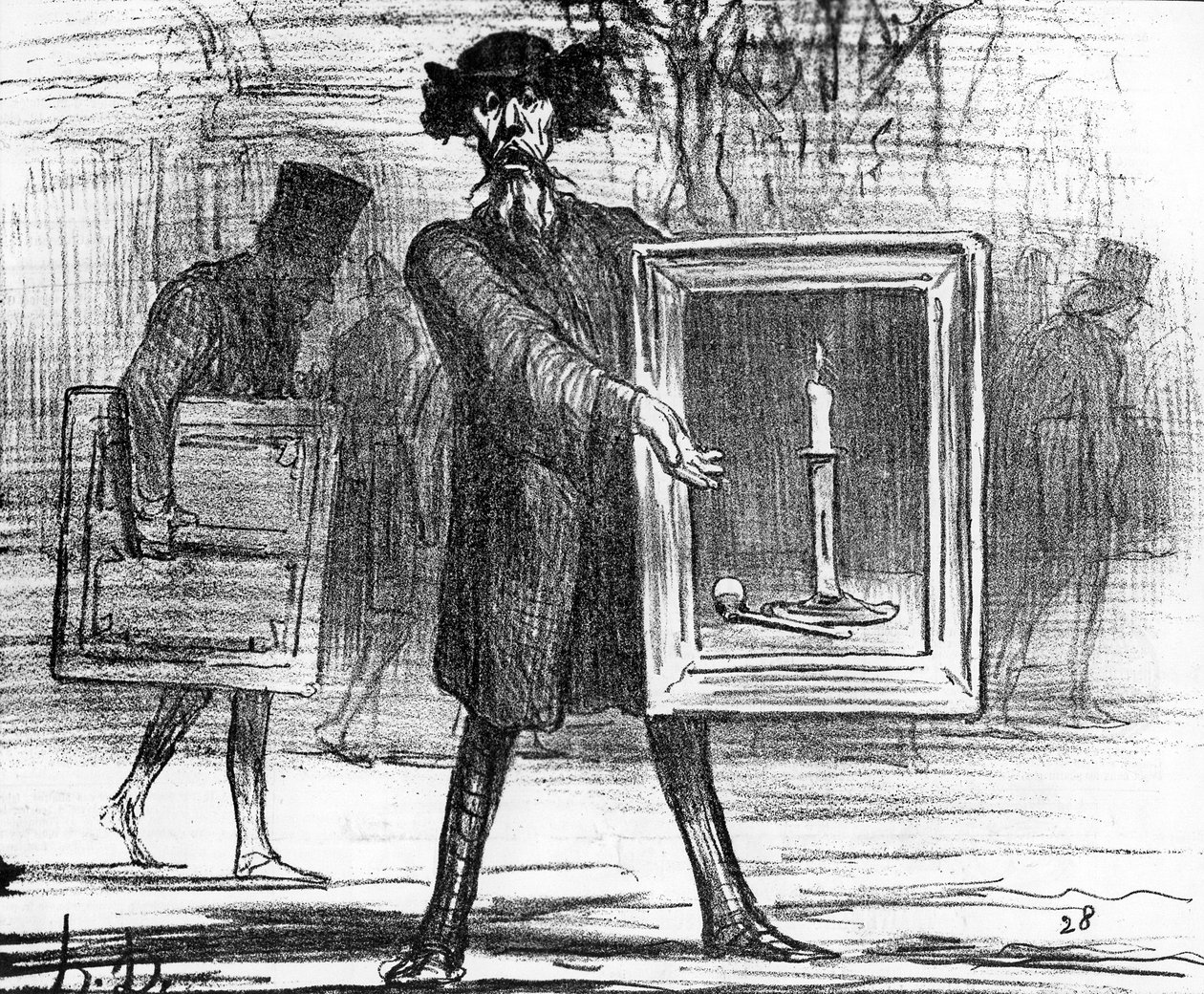 Ignoranti... hanno rifiutato questo! da Honoré Daumier