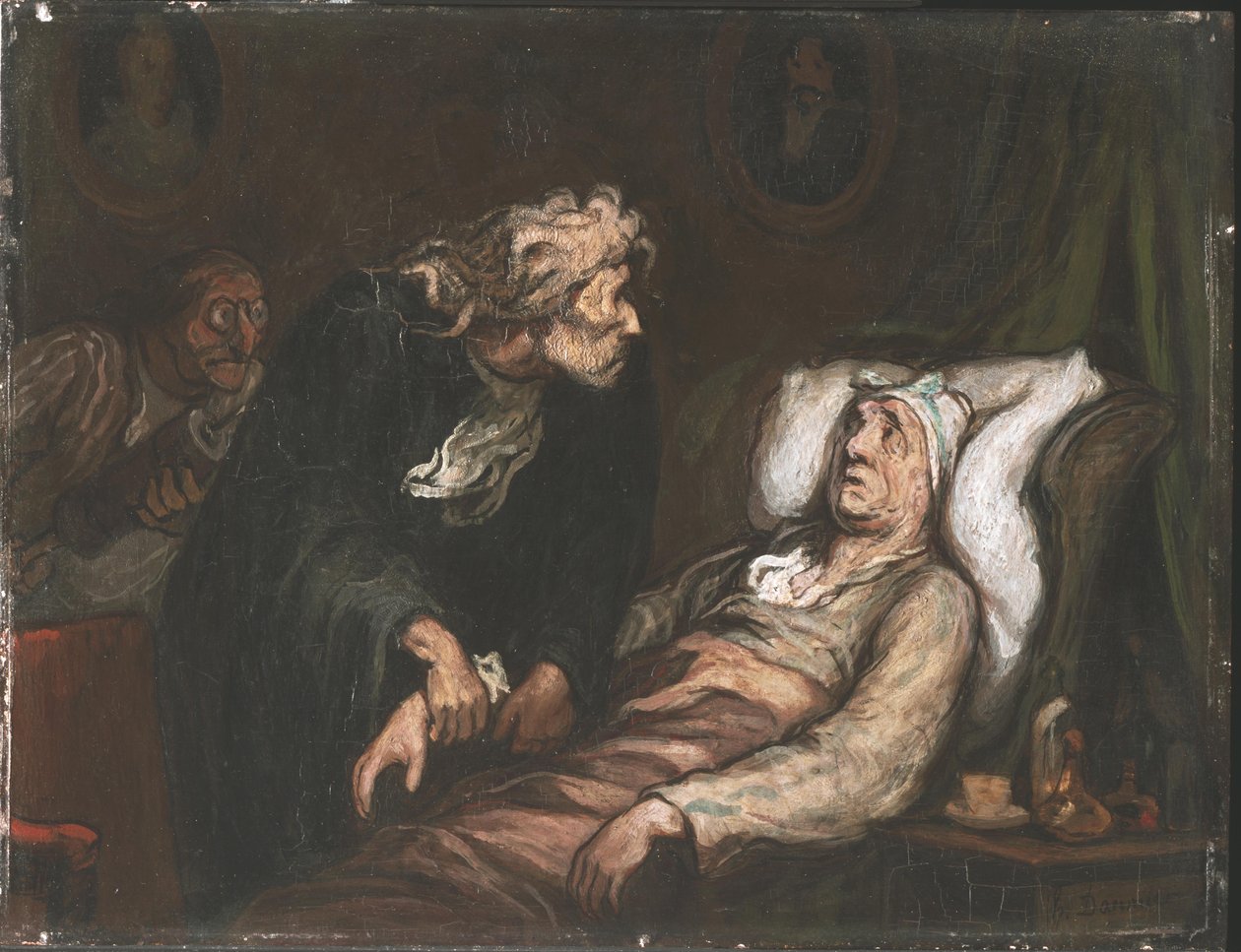 Il malato immaginario da Honoré Daumier