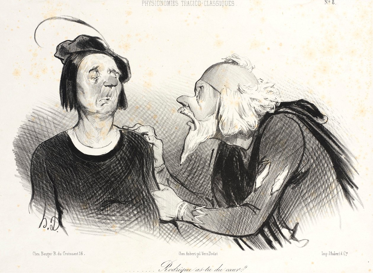 ...Rodrigue, hai coraggio... da Honoré Daumier