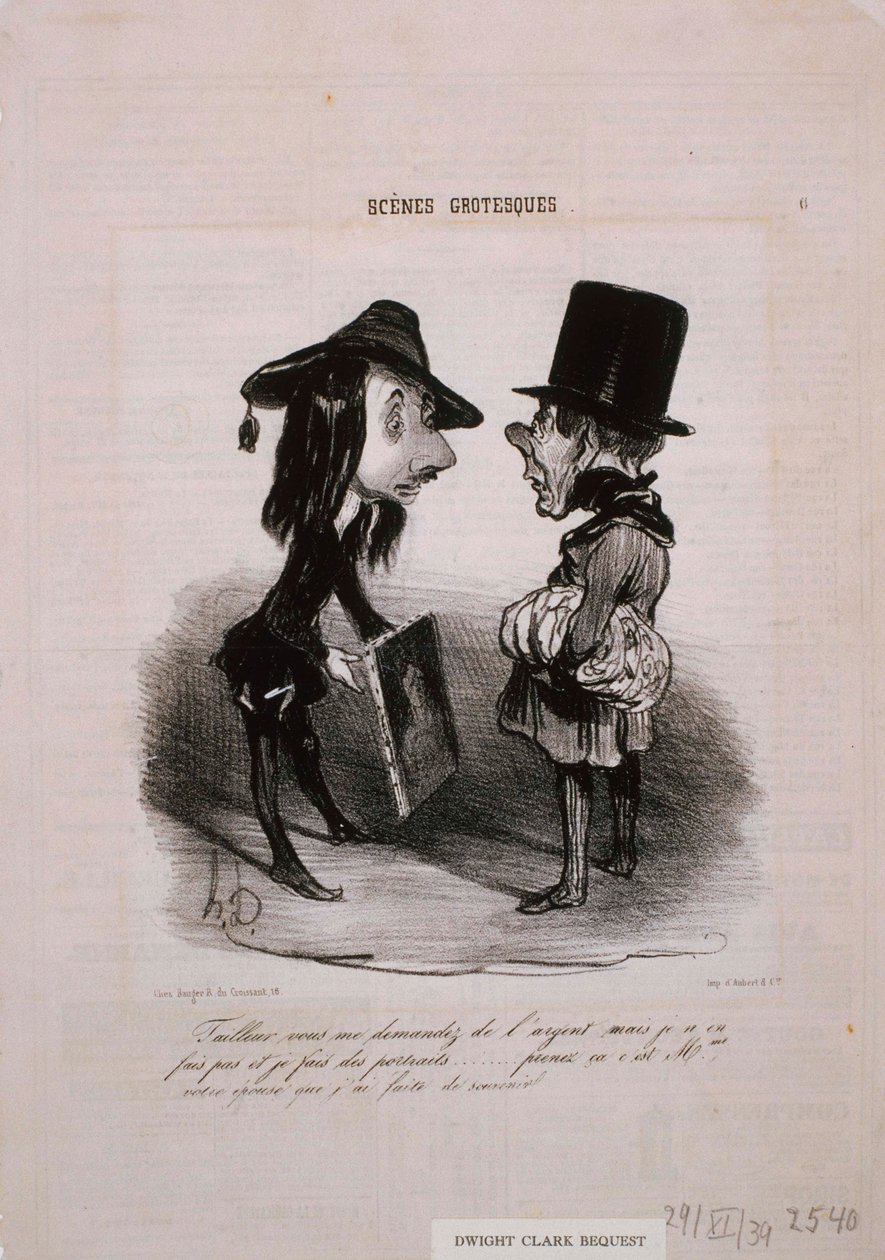 Scènes Grotesques da Honoré Daumier