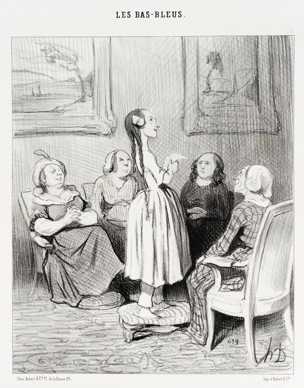 ...dussent-ils me maudire da Honoré Daumier