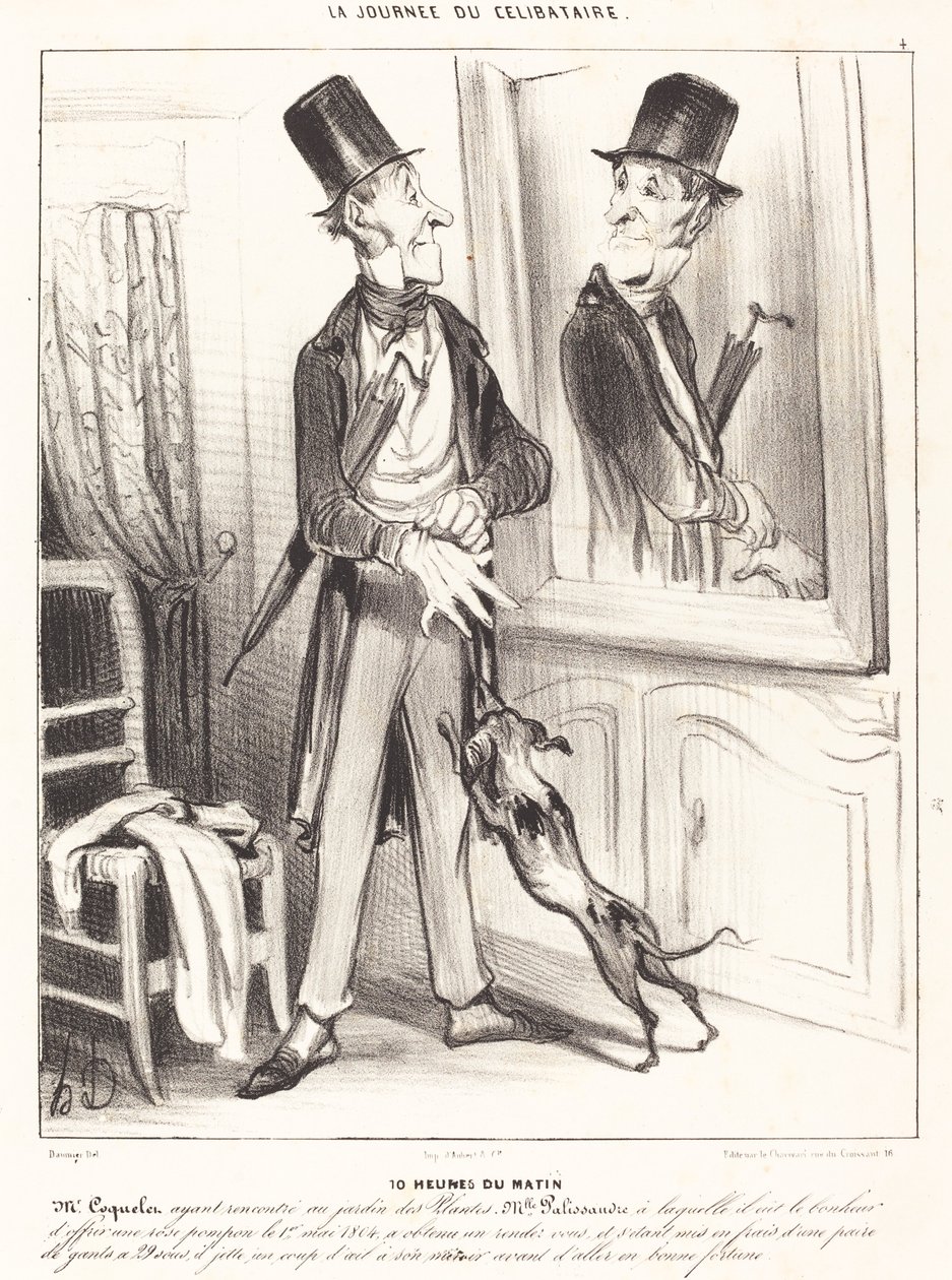 10 ore del mattino da Honoré Daumier