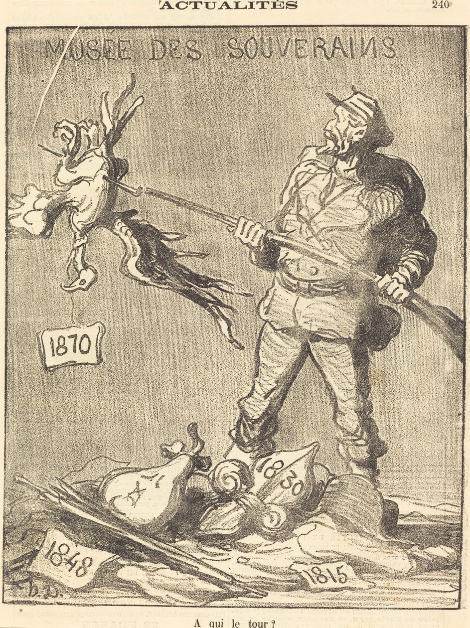 A chi tocca? da Honoré Daumier