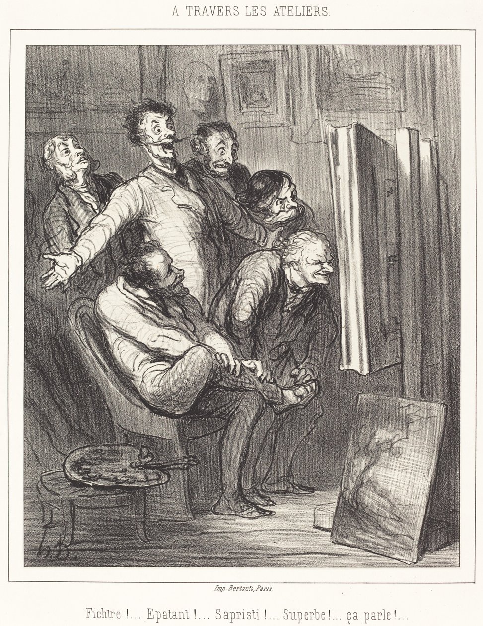 Attraverso gli Atelier da Honoré Daumier
