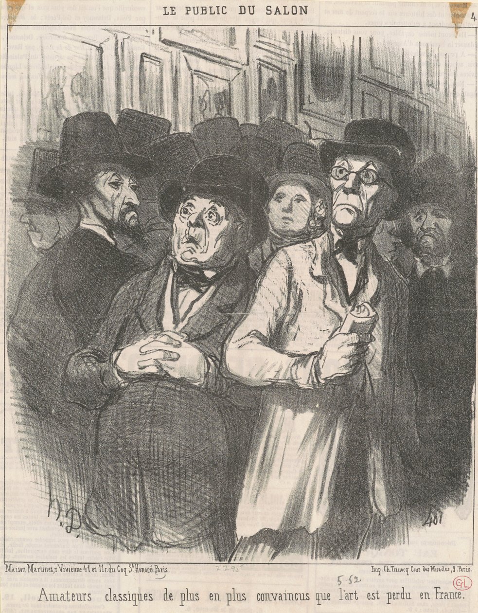 Amatori classici convinti da Honoré Daumier