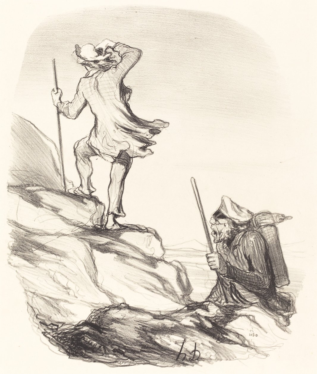 Vedi un luogo civilizzato... da Honoré Daumier