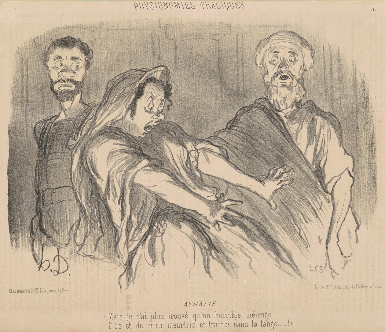 Athalie da Honoré Daumier
