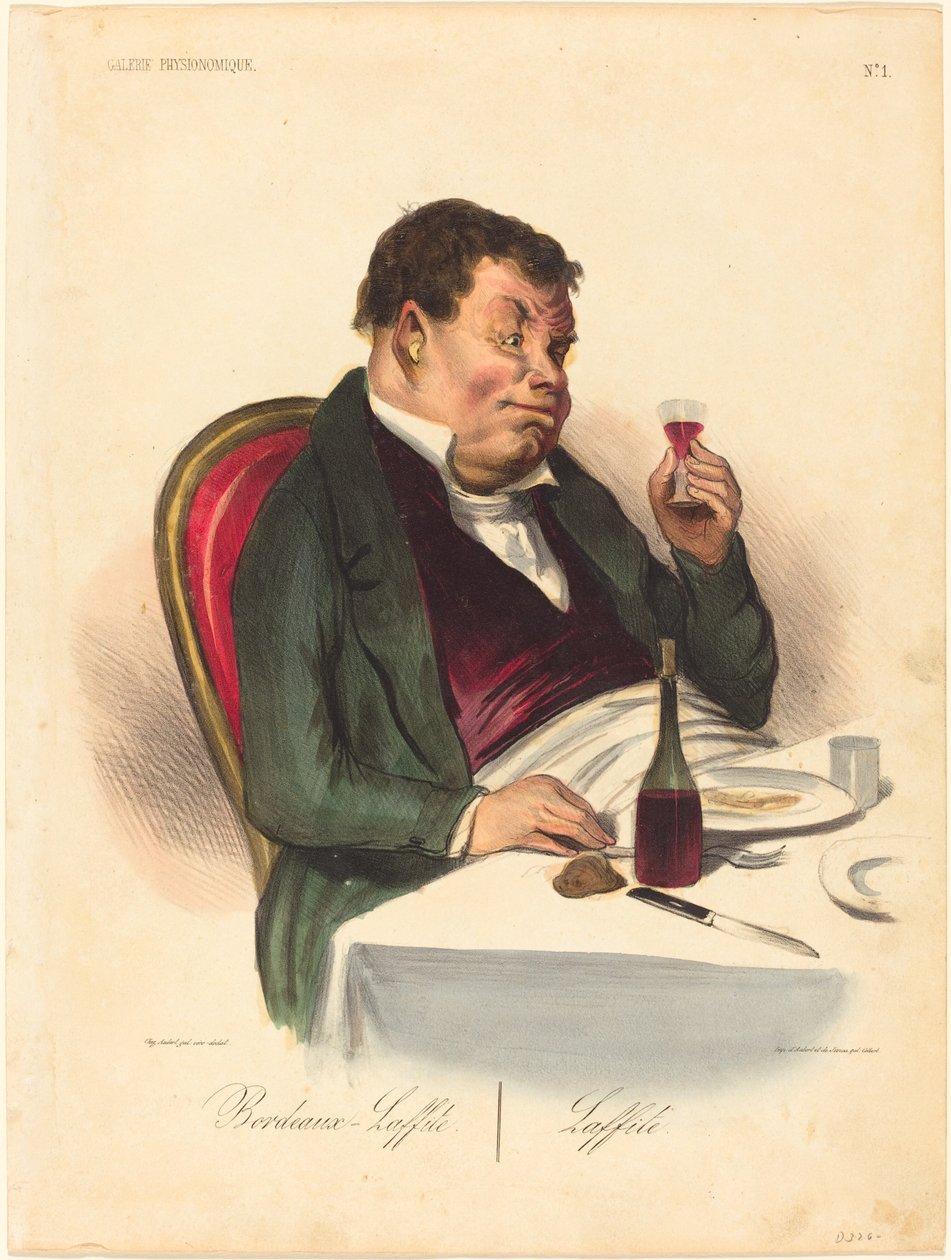 Bordeaux-Laffite da Honoré Daumier