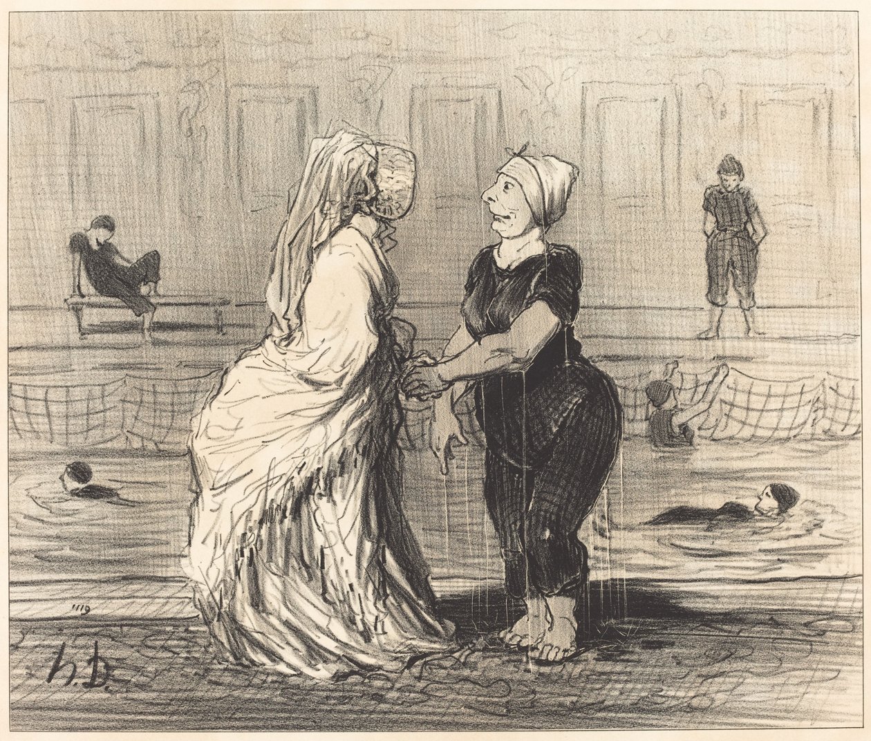 Cara baronessa, vi faccio le mie congratulazioni... da Honoré Daumier