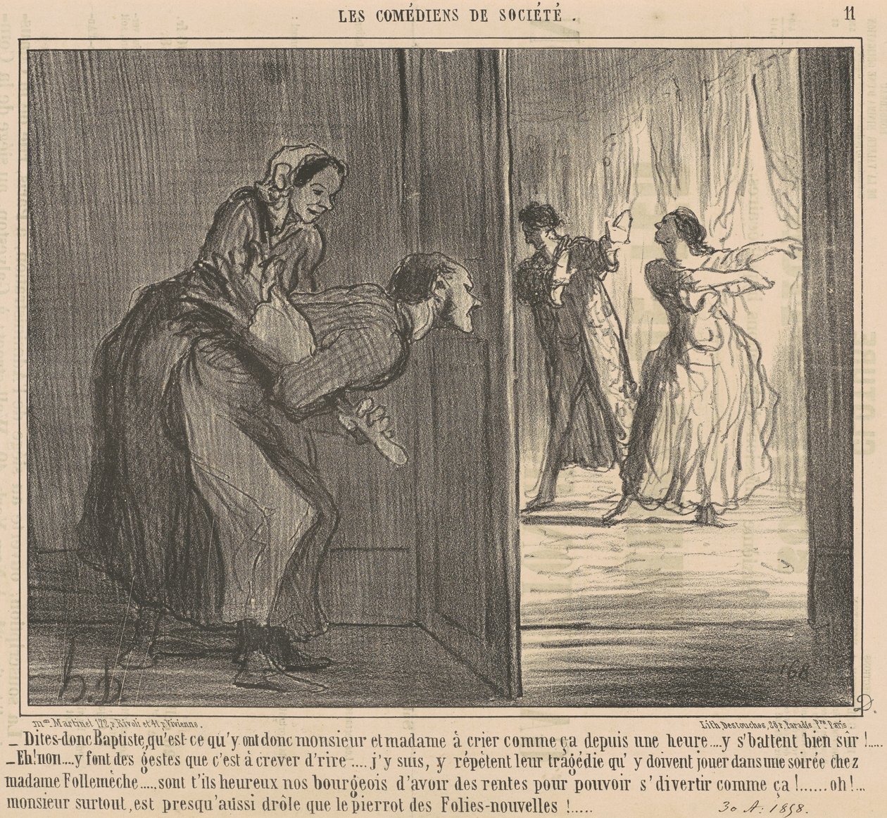 Dite dunque Battista ... da Honoré Daumier