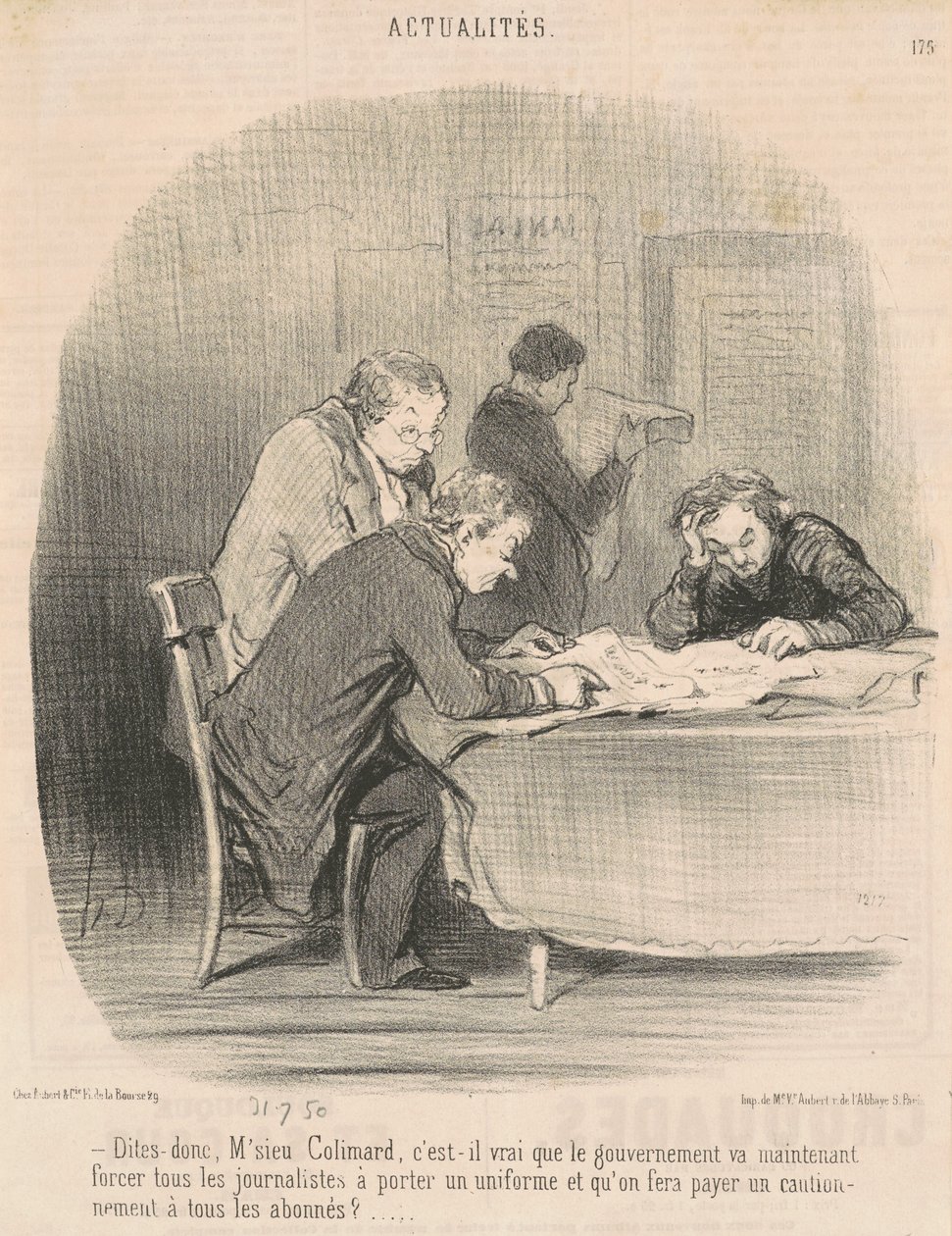 Dite quindi, Signor Colimard ... da Honoré Daumier