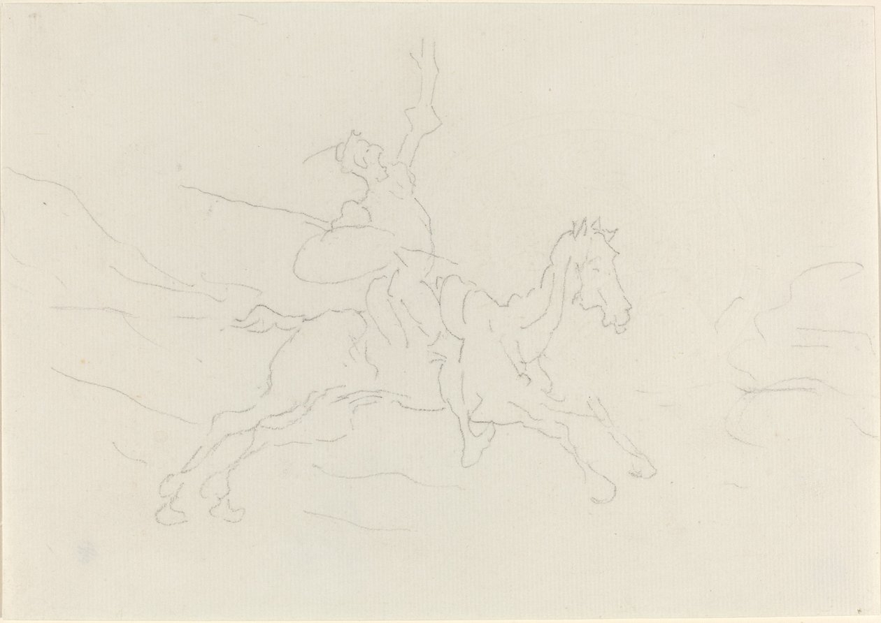 Don Chisciotte da Honoré Daumier