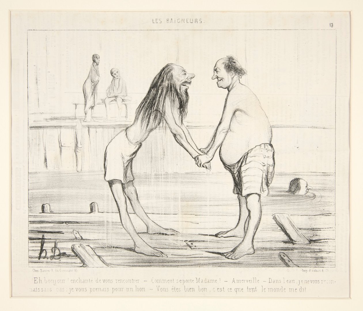 Eh bonjour! Piacere di conoscerti da Honoré Daumier