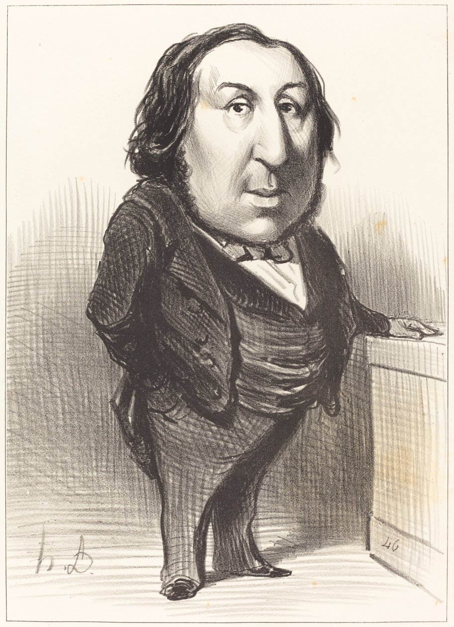 Emmanuel Arago da Honoré Daumier