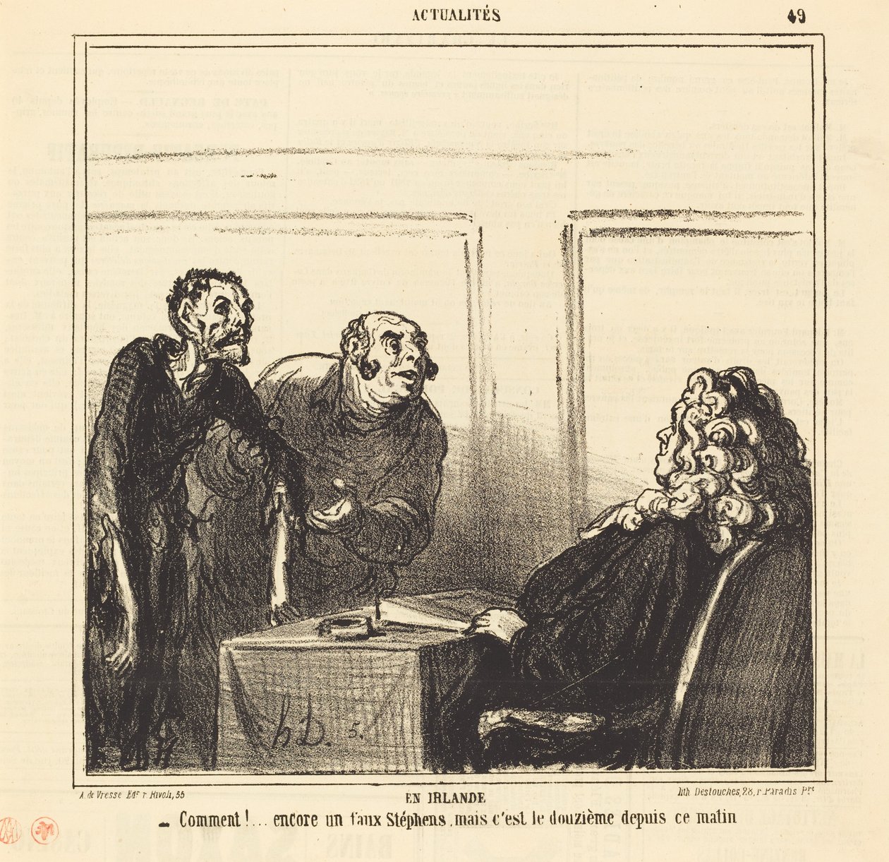 In Irlanda da Honoré Daumier