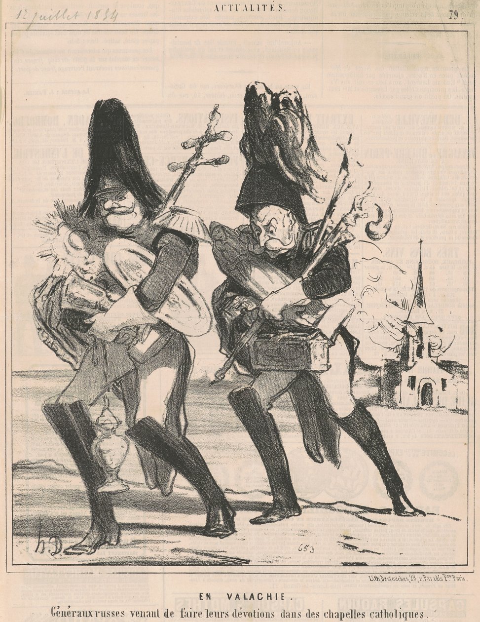 In Valacchia da Honoré Daumier