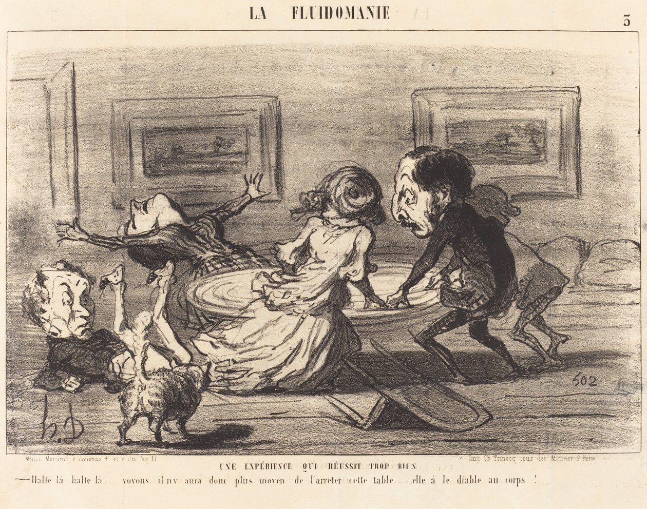 Esperimento che riesce troppo bene da Honoré Daumier