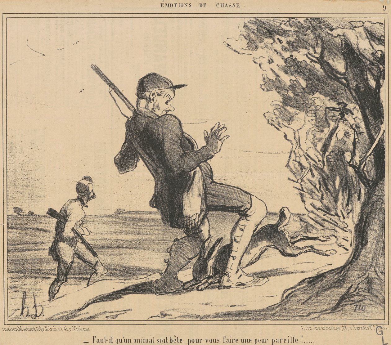 Deve Essere un Animale Stupido da Honoré Daumier