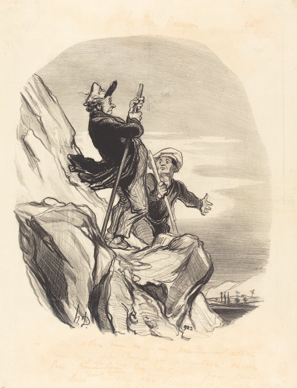 Guida, andiamo... in nome del cielo... da Honoré Daumier