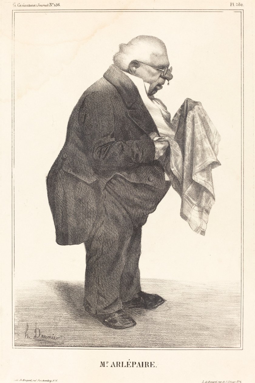 Harlé père da Honoré Daumier