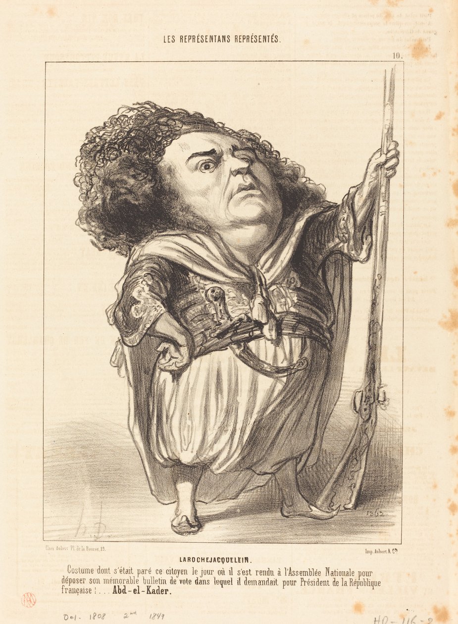 Henri de Larochejacquelein da Honoré Daumier