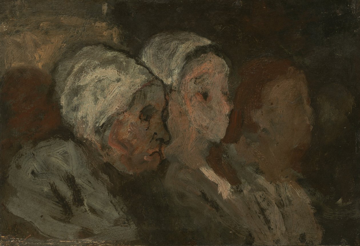 In Chiesa da Honoré Daumier