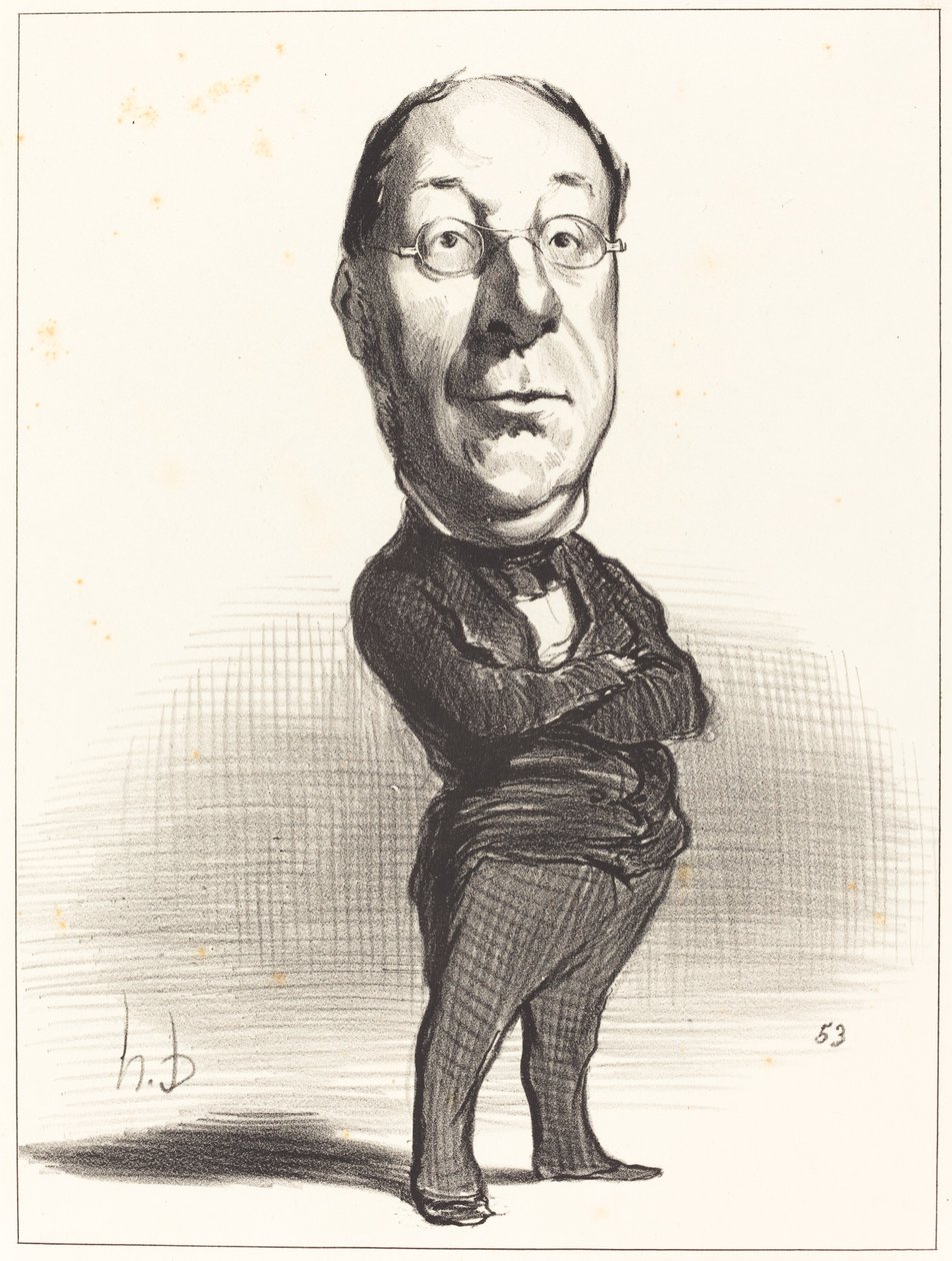 J.-B. Gustave de Laboulie da Honoré Daumier
