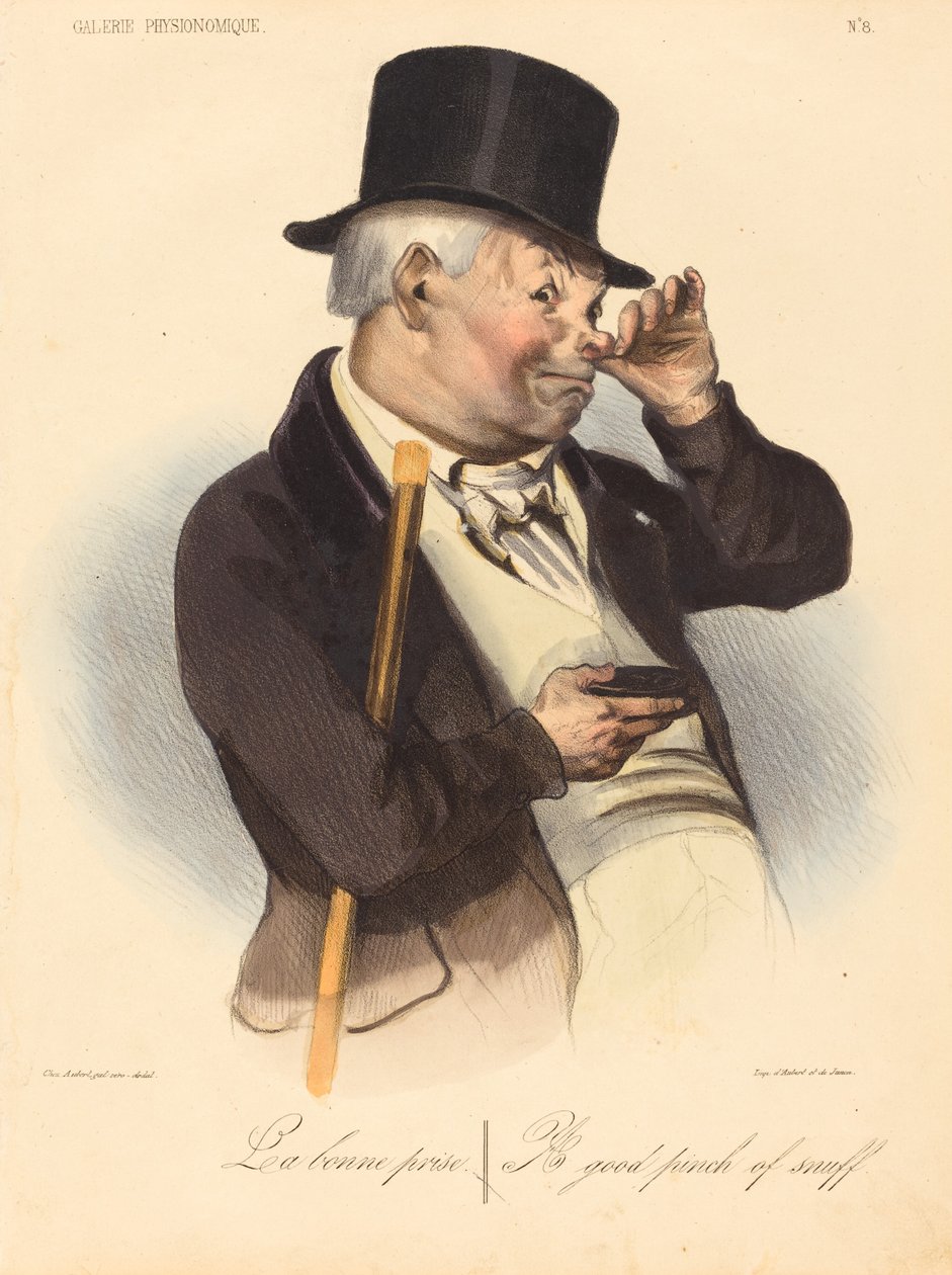La buona presa da Honoré Daumier