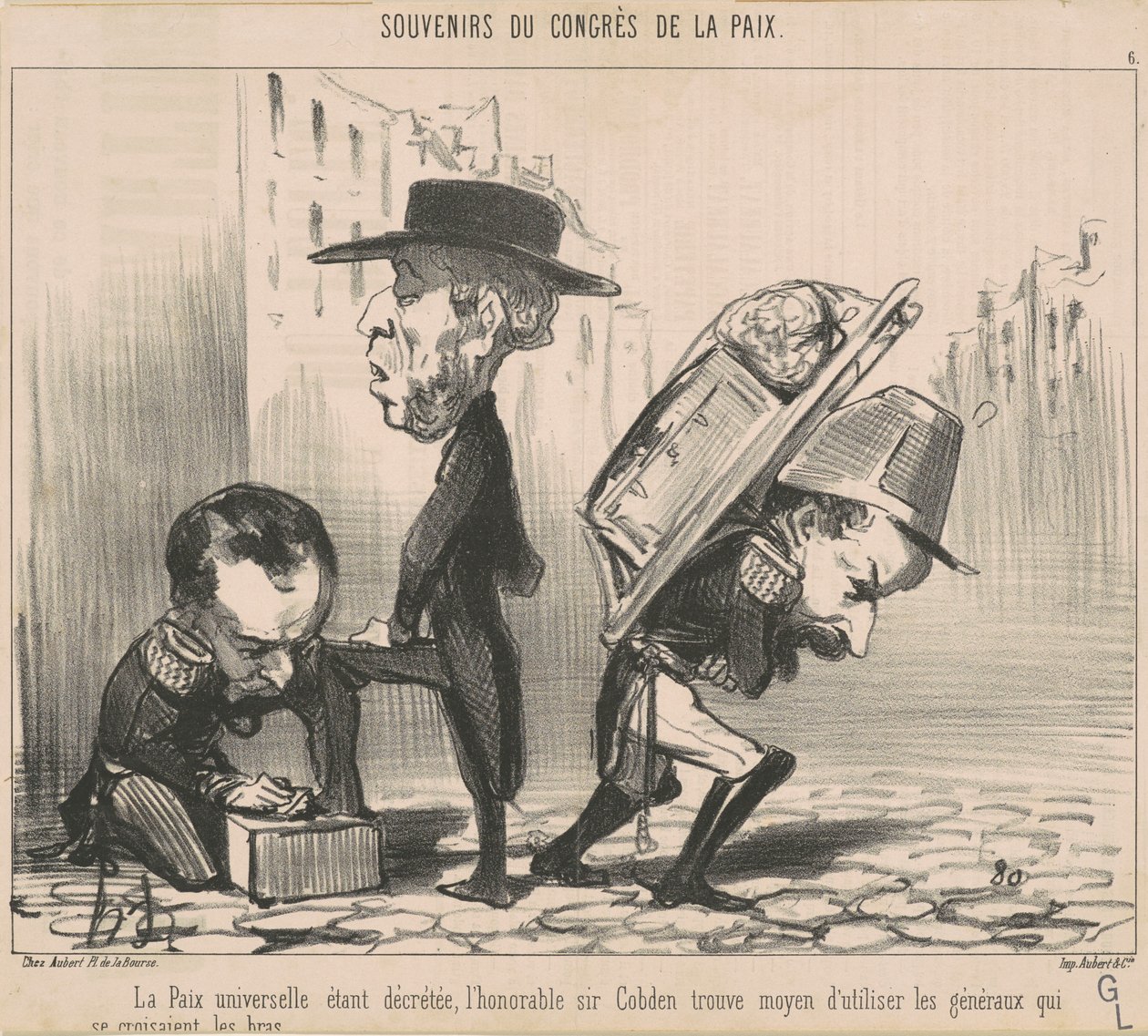 La pace universale è stata decretata... da Honoré Daumier