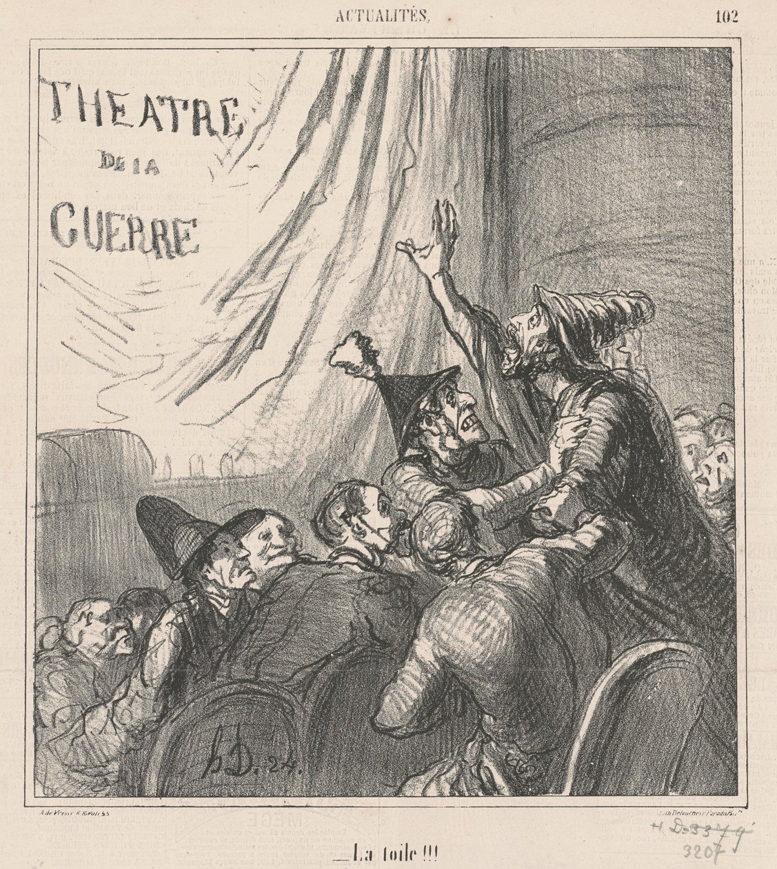 La tela!!! da Honoré Daumier