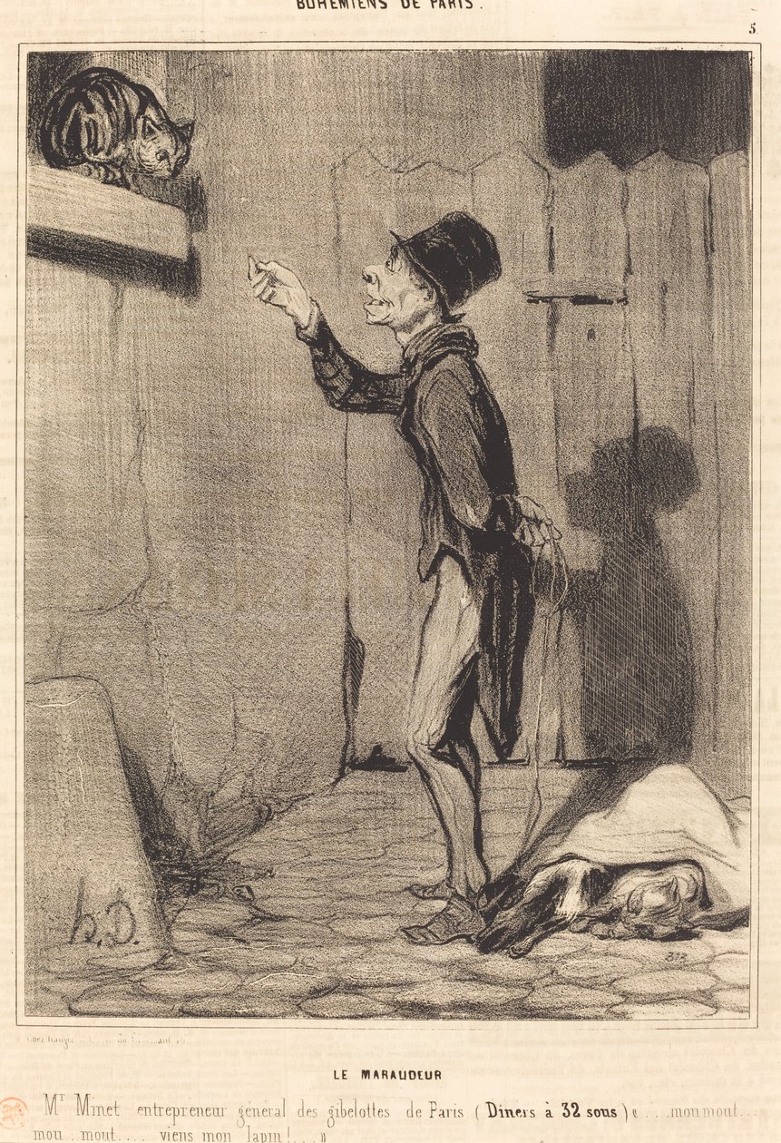Il predone da Honoré Daumier