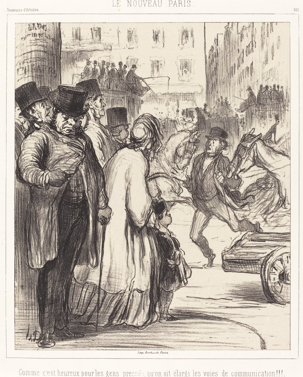 La Nuova Parigi da Honoré Daumier