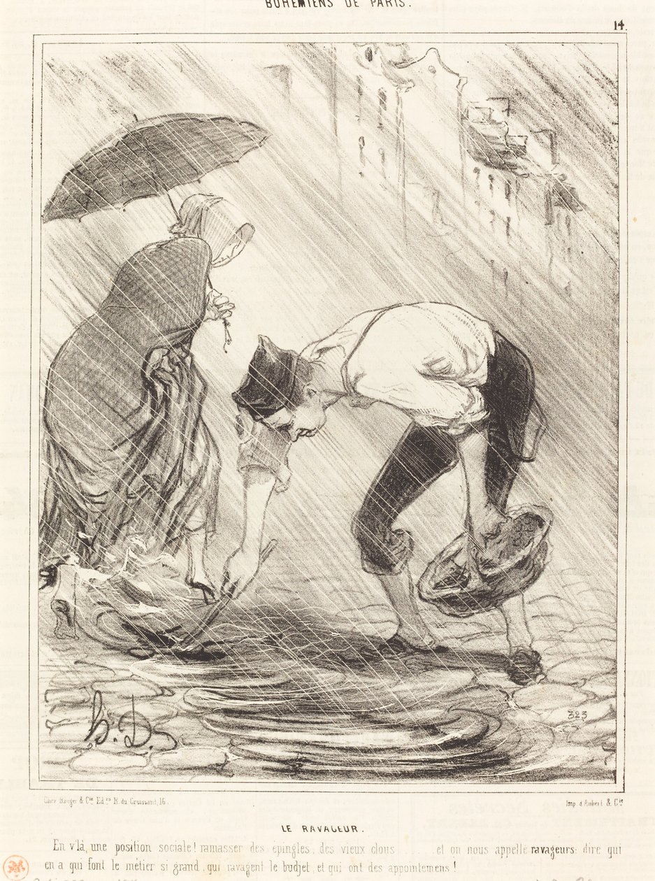 Il devastatore da Honoré Daumier